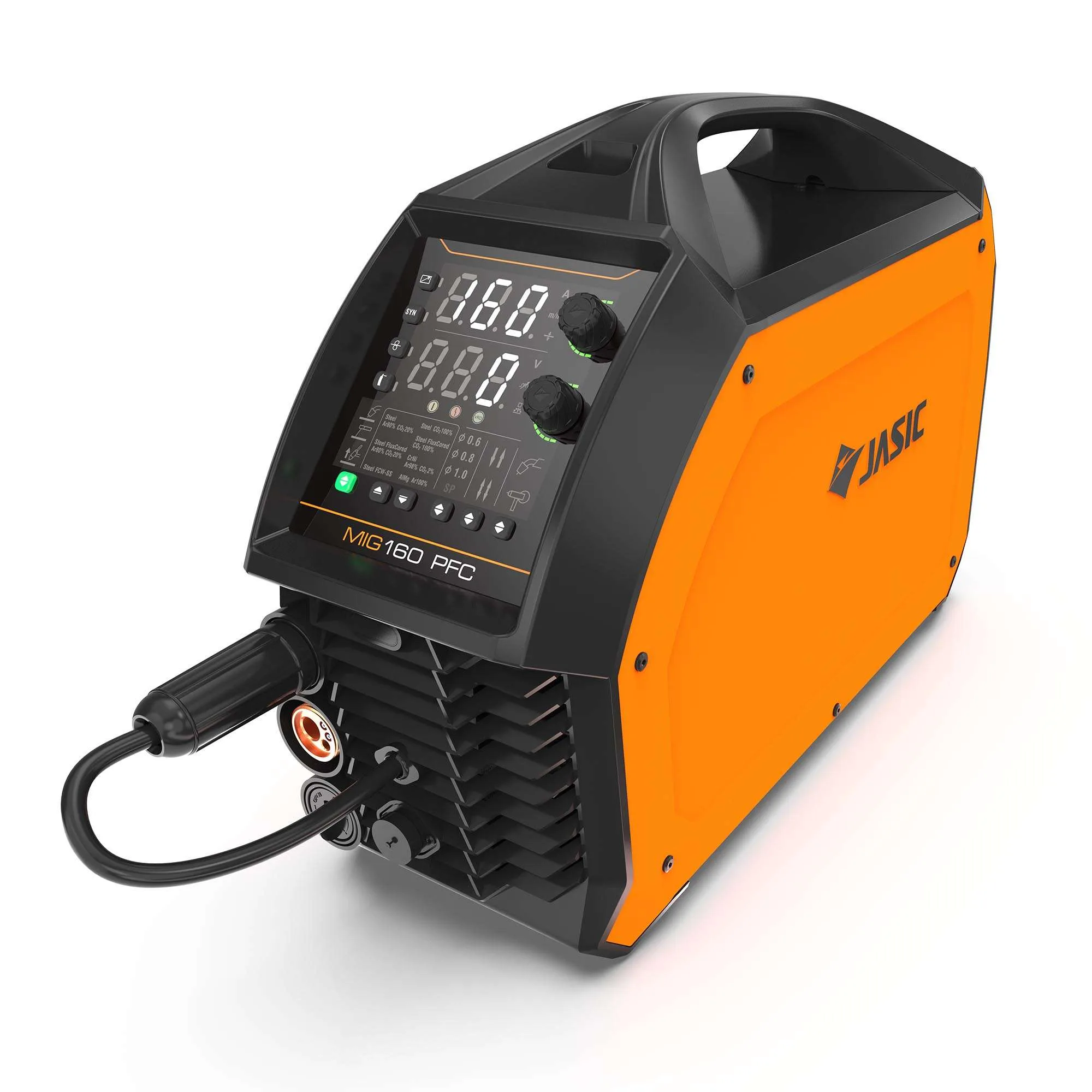 jasic-evo20-mig160-pfc-n2s22-product-image2 Aparat sudura MIG-MAG Jasic EVO20 MIG 160 PFC N2S22 - imaginea 3